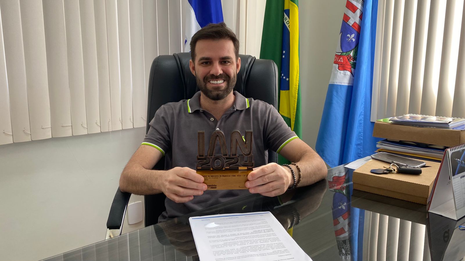 Imagem da notícia: Marilândia conquista 1º lugar em indicador de desenvolvimento econômico