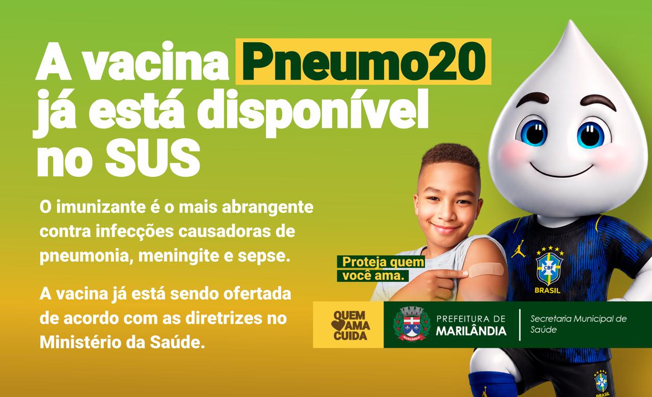 Imagem da notícia: Vacina Pneumo20 Disponível