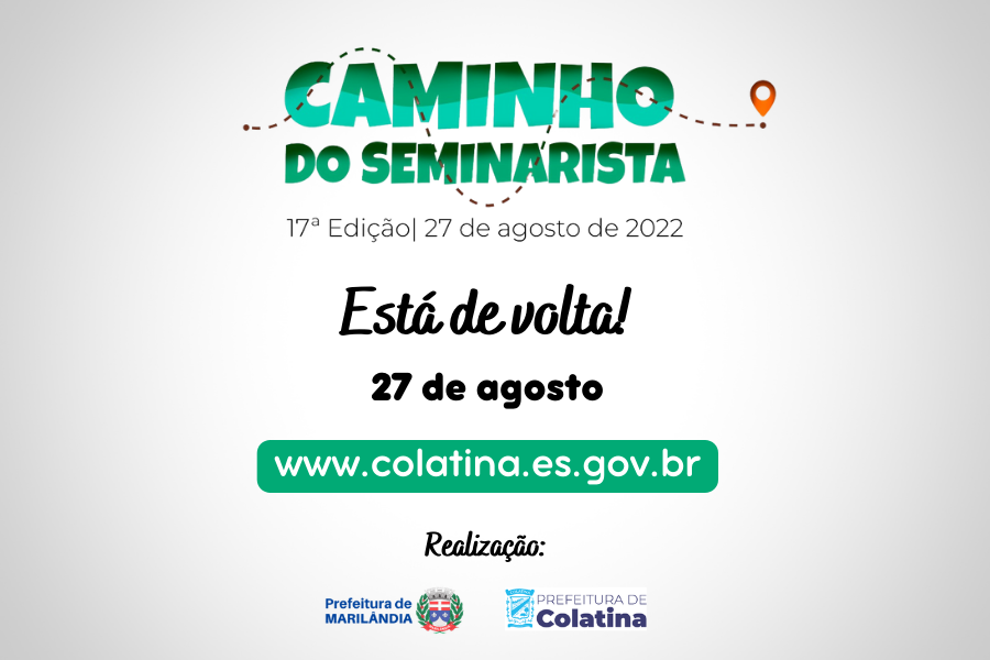 17ª EDIÇÃO CAMINHO DO SEMINARISTA