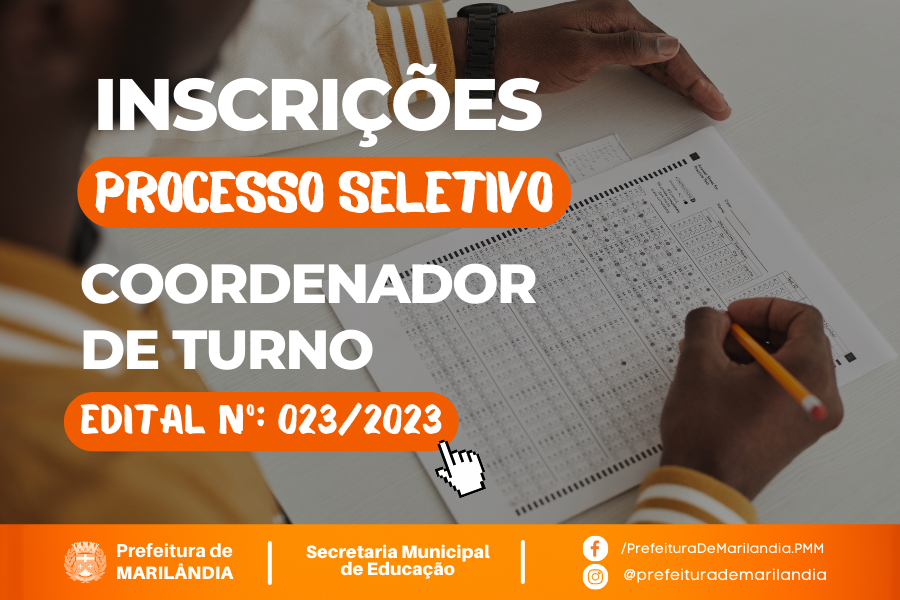 INSCRIÇÕES PROCESSO SELETIVO 