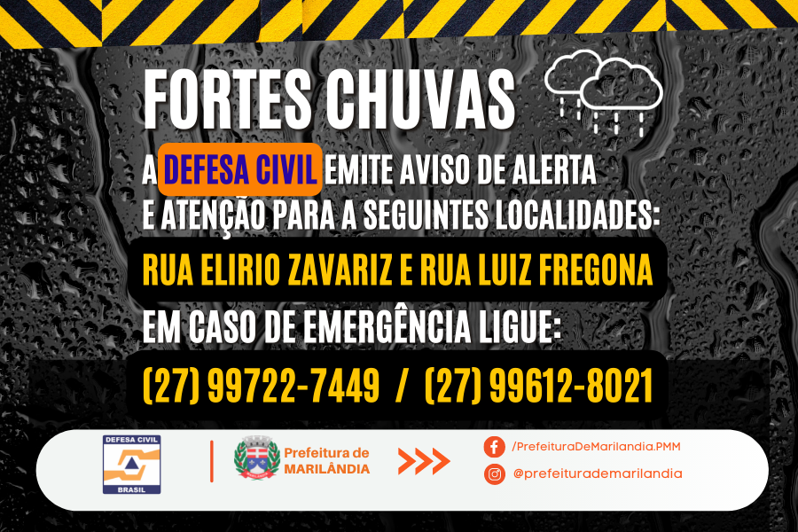 FORTES CHUVAS