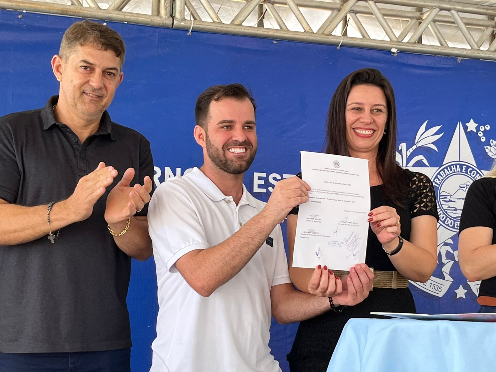 Entrega do Centro de Referência Especializado de Assistência Social (CREAS) -Adélia Moscon Milanezzi.